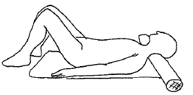 Neck Extension Stretch with Foam Roller