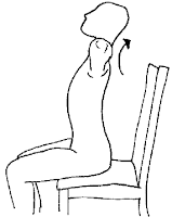 Seated Neck Extension Stretch